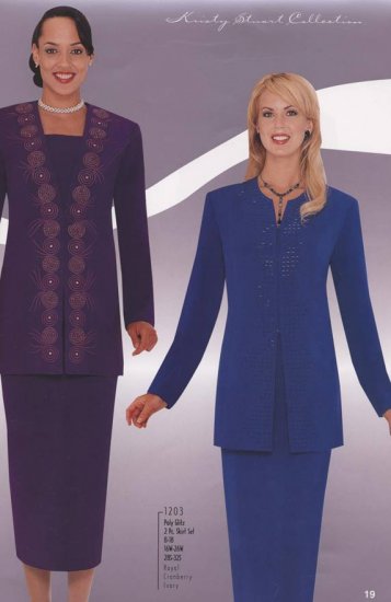 Woman's Size 26 Purple Kristy Stuart Suit Jacket