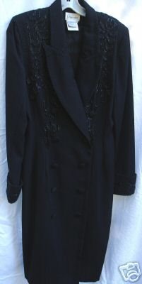 "Chancelle" Black, Embellished, Size 10 Dress