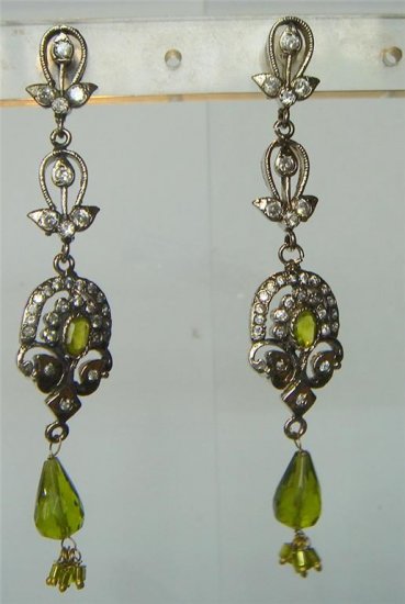 sz 4 cz Indian traditional Handmade twotone bangle bracelet jewelery