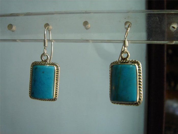 rama green matching antique style cz dangler earing jewelery