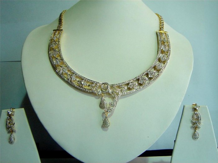 black matching antique style cz dangler earing jewelery