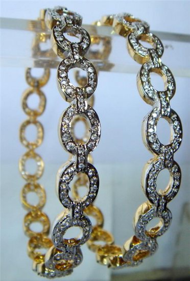 multicolour matching antique style cz dangler earing jewelery