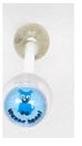 14 GAUGE BAD WORD " DOG WANNA BONE " LOGO CLEAR FLEXI TONGUE RING BARBELL BODY JEWELRY