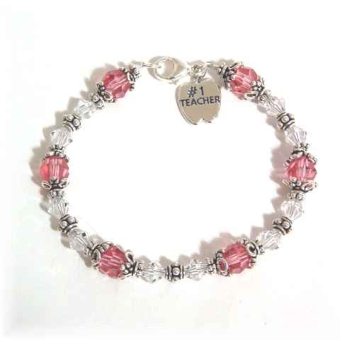 Custom Designed Birthstone or Favorite Color Bracelet