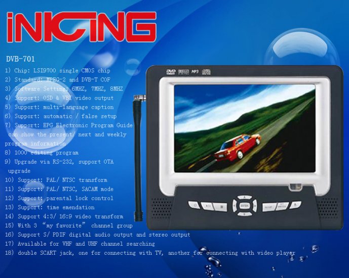 Digital TV DVB-701