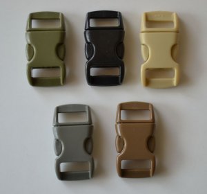 50 3/8" Military Combo Pack Side Release Buckles