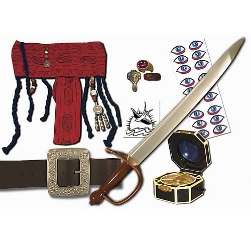 Pirates 2 Jack Sparrow's Pirate Gear