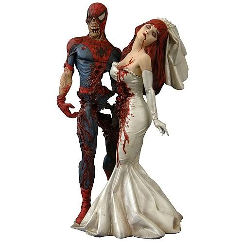 Marvel Milestones Zombie Spider-Man & Mary Jane Statue