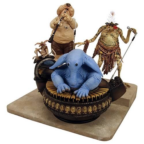 Star Wars Jabba's Palace Max Rebo Band Statue