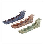 PORCELAIN DRAGON INCENSE HOLDER
