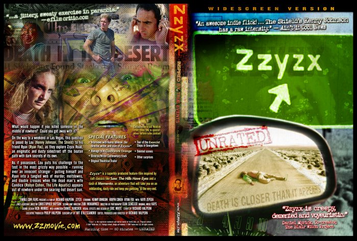 Zzyzx Full Feature Home Video DVD