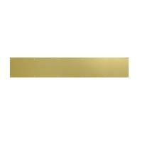 Brainerd Gold Anodized Kickplate 8"x34" C8834SR