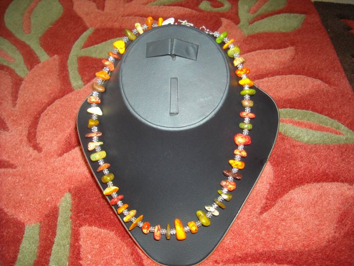 Unakite necklace