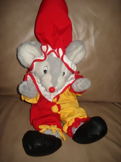 MOUSE CLOWN PUPPET #09-0100