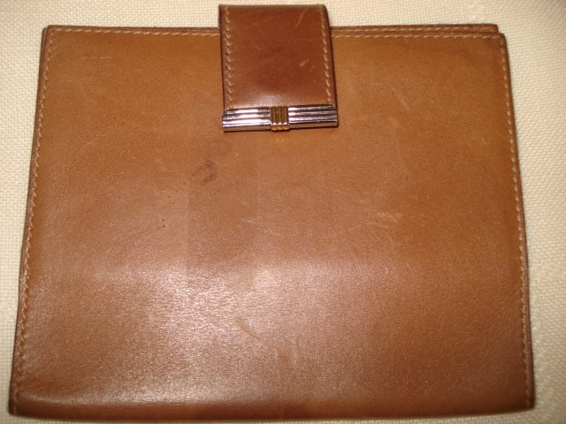 CHRISTIAN DIOR BUSINESS LEATHER CARD HOLDER #09-0099