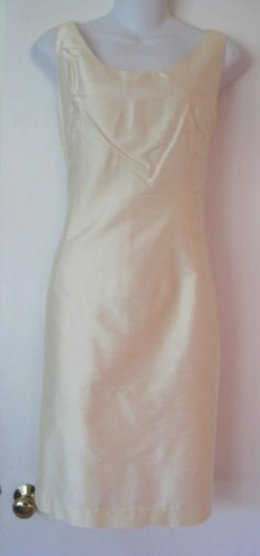 NWOT Yellow Silk Jacket & Dress Set Size 4