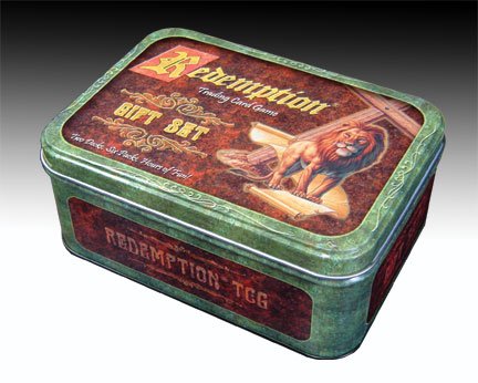 Redemption Gift Set Tin Lion Lid