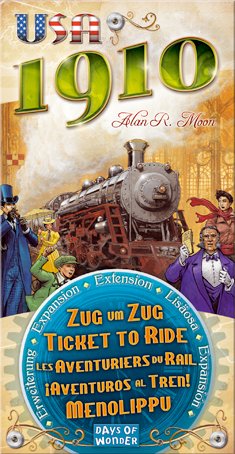 Ticket to Ride 1910 Card Expansion