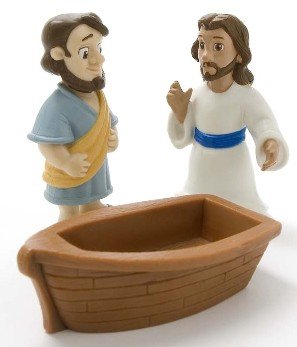 Jesus Walks On Water Playset