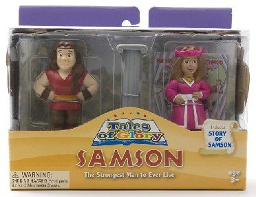 Samson and Delilah Playset