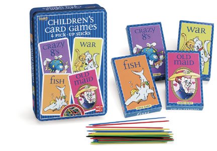 Children's Retro Card Games Tin