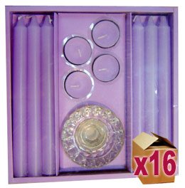 16 x Fancy Candle Sets - Gift Boxed