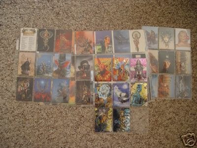 57 C. Achilleos Cards and 8 Lady Death Chromium Cards