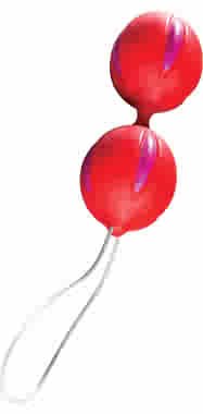 Smartballs (Magenta Red) Orgasm Balls - FUN36303