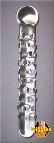 Love Bump Wand - Clear Pyrex Dildo