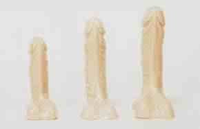 Life-Like Dong 9" - Ivory Dildo
