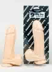 LIFEFORMS-9" Big Boy W/Suction Lifelike Dildo