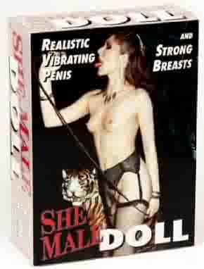 SheMale Doll 2 Hole Tranny Sex Doll