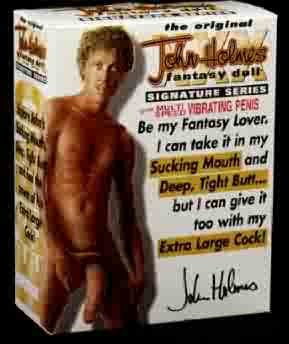 John Holmes Fantasy Doll - Vibrating 2 Hole Male Sex Doll