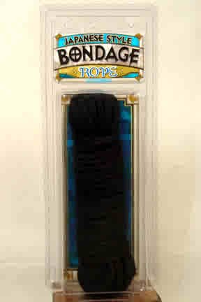 Bondage Rope Black Cotton