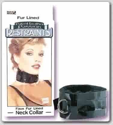 Neck Collar Patent Leather