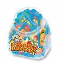 ID Juicy Lube 7.5mL Foil Packs Display