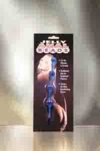 Thai Anal Beads Blue