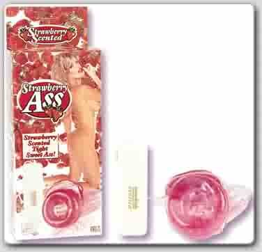 Strawberry Ass Vibrating Anal Pocket Pal