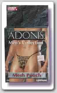 Leopard Mesh Pouch G- String