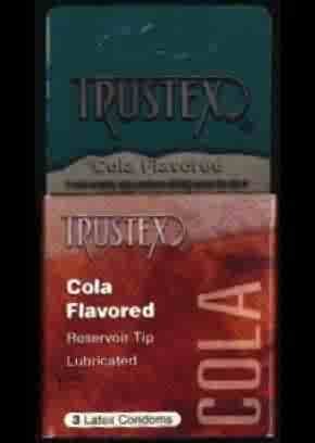 Trustex Condoms - Cola Flavored 3pk
