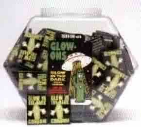 Glow-Ons - Glow-in-the-Dark Novelty Condoms