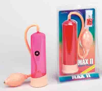 Electric Penis Pump - Max II Super Pump - Pink - NW1041P