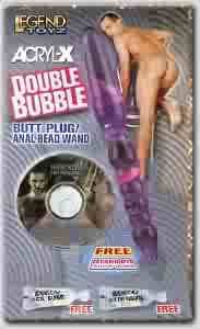 ACRYL-X Double Bubble Anal Probe