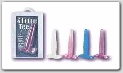 Silicone Tee Anal Probe - Purple