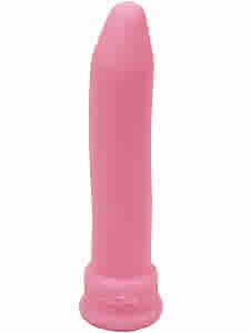 Pretty Pink Smooth Anal Tool Rubber