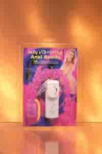 Vibrating Jelly Anal Beads - LG