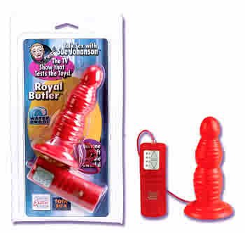 Sue Johanson Royal Butler Vibrating Silicone Probe