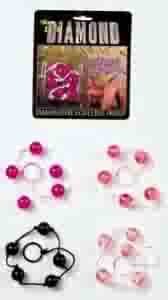 Crystal Anal Beads - Black