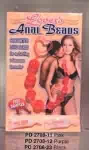 Lover's Anal Beads - Pink