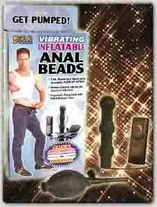 Inflatable Anal Beads Vibrating